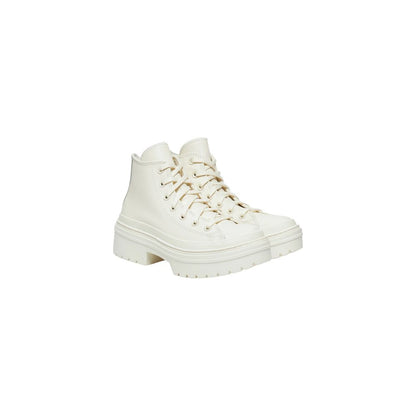 Zapatos de tacón Converse blancos de cuero reciclado