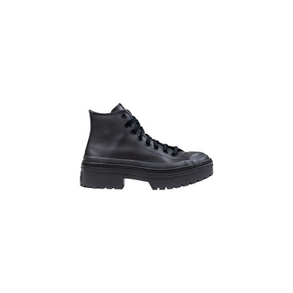 Botines Converse de cuero negro