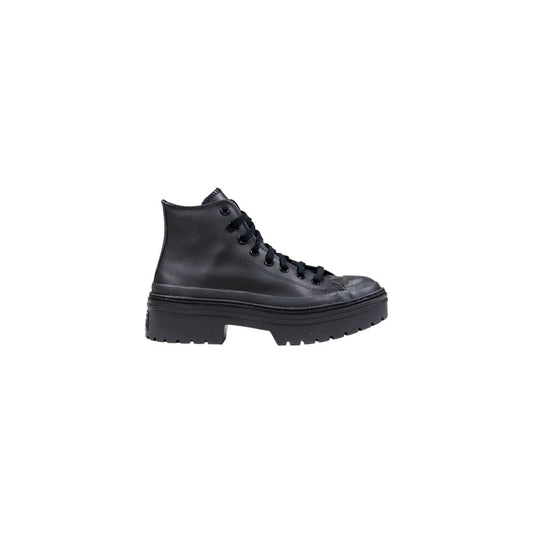 Botines Converse de cuero negro