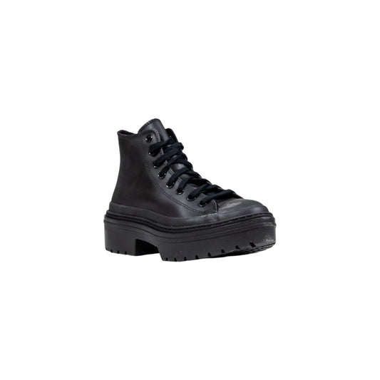 Botines Converse de cuero negro