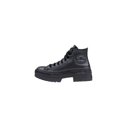 Botines Converse de cuero negro