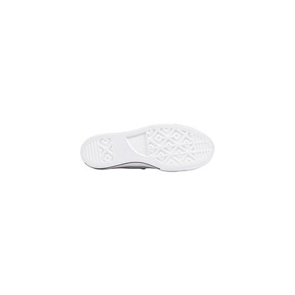 Converse White Leather Platform Sneakers - Smooth Finish and Comfortable Daily Wear