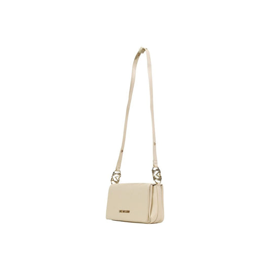 Sac à main Love Moschino beige en polyéthylène