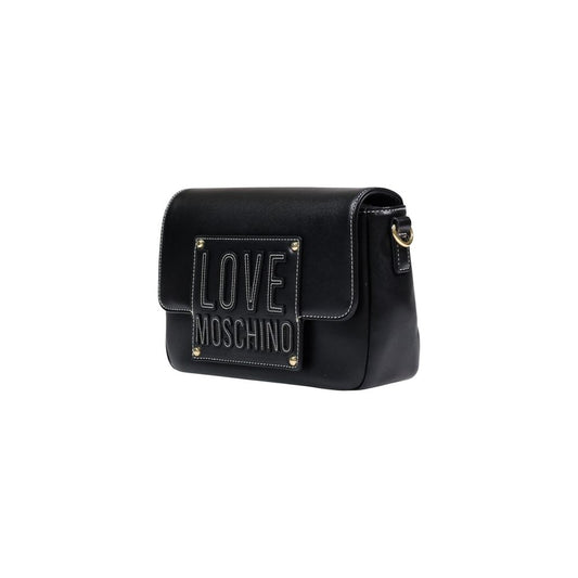Sac à main Love Moschino en polyéthylène noir