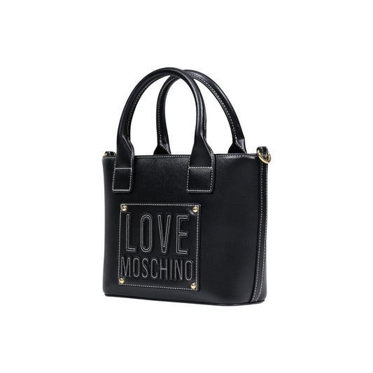 Sac à main Love Moschino en polyéthylène noir