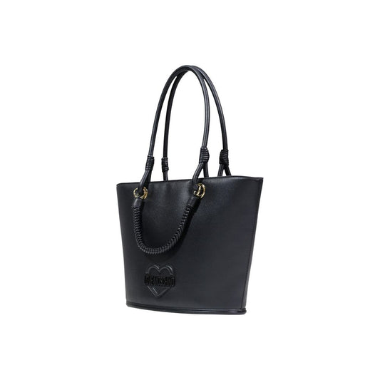Bolso de mano Love Moschino de polietileno negro
