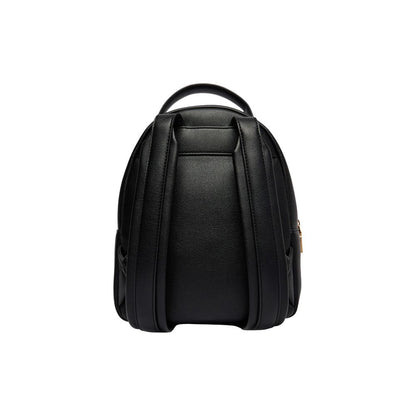 Mochila negra de polietileno Love Moschino