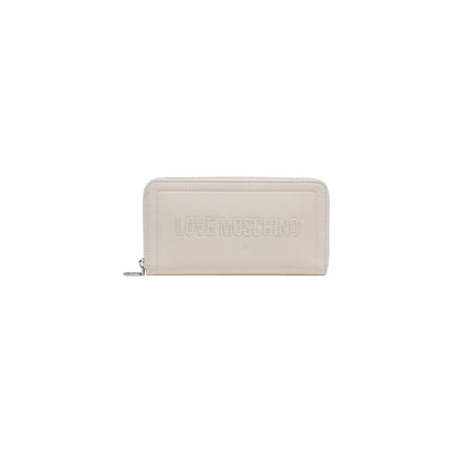 Love Moschino Cartera de polietileno beige