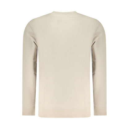 Hugo Boss Beige Cotton Men's Sweatshirt
