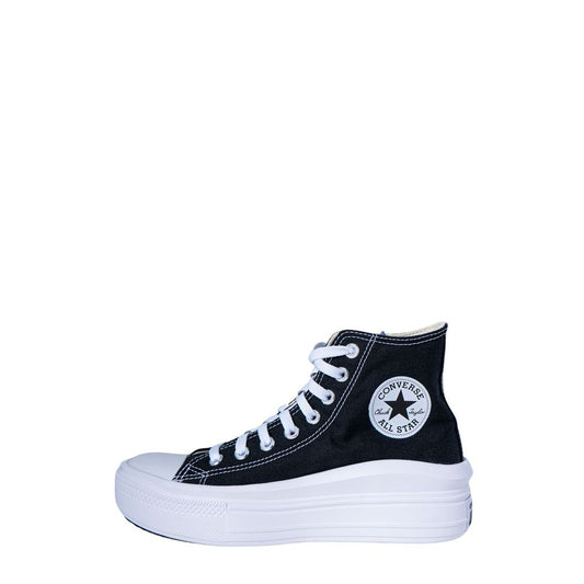 Zapatillas de plataforma Converse de algodón negro