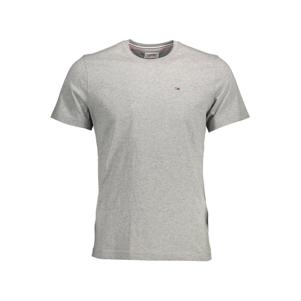 Tommy Hilfiger Grigio Camiseta de algodón para hombre