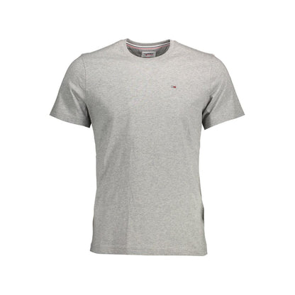 Tommy Hilfiger Grigio Camiseta de algodón para hombre