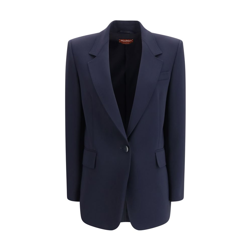 Blazer azul de triacetato Max Mara