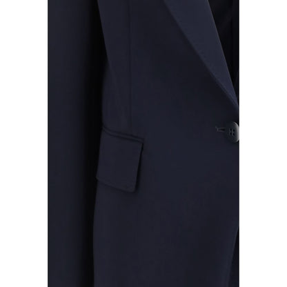 Blazer azul de triacetato Max Mara