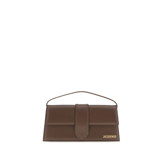 Sac à bandoulière Jacquemus en cuir de veau marron Bos Taurus