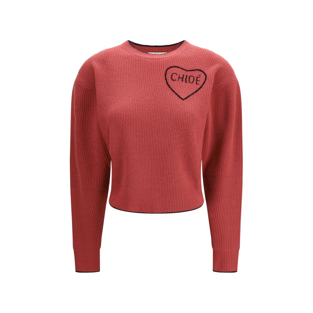 Sudadera Chloé Oves Aries de Lana Multicolor
