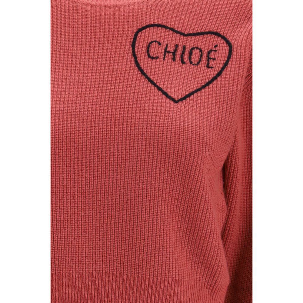 Sudadera Chloé Oves Aries de Lana Multicolor