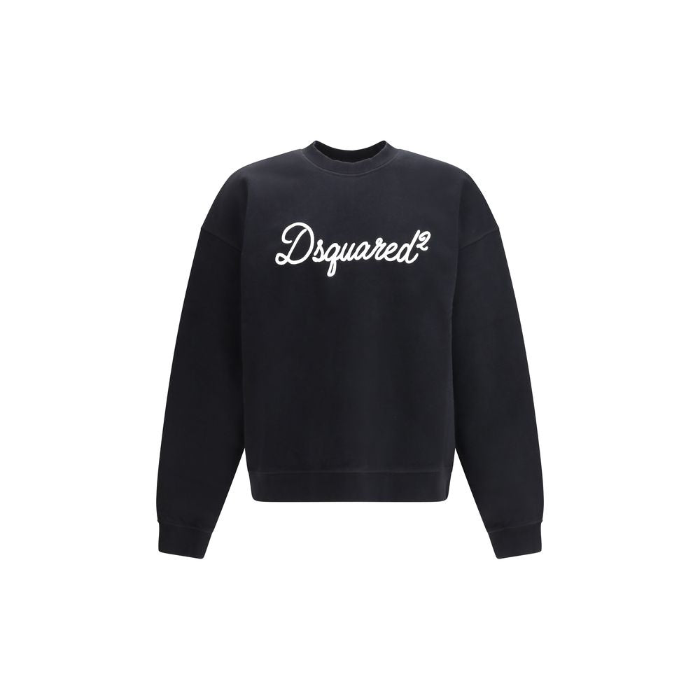 Sudadera Dsquared² de algodón negra