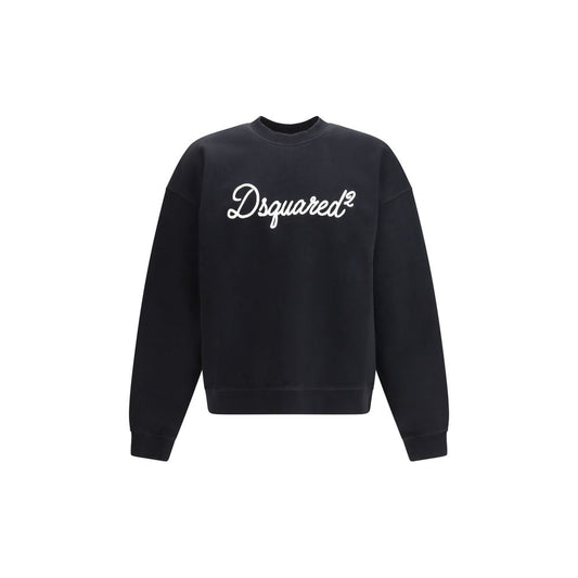 Sudadera Dsquared² de algodón negra
