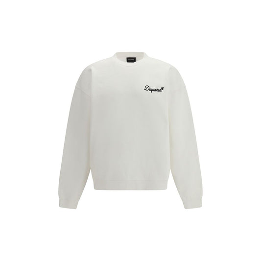 Sudadera Dsquared² de algodón blanco