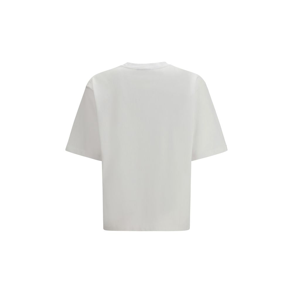 Camiseta de algodón blanca Dsquared²