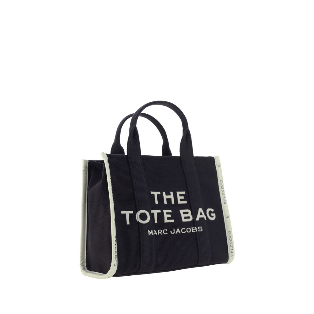 Bolso De Algodón Negro Marc Jacobs Con Correa Ajustable