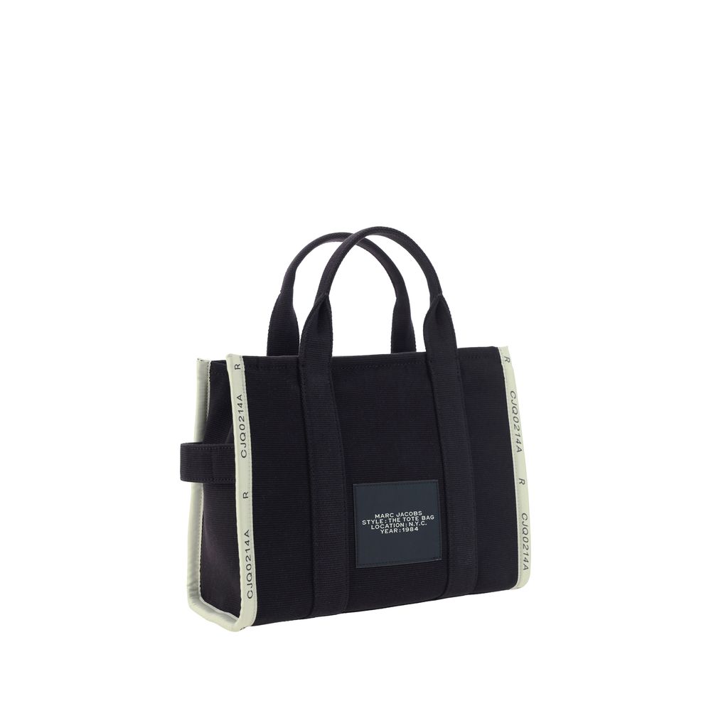 Bolso De Algodón Negro Marc Jacobs Con Correa Ajustable