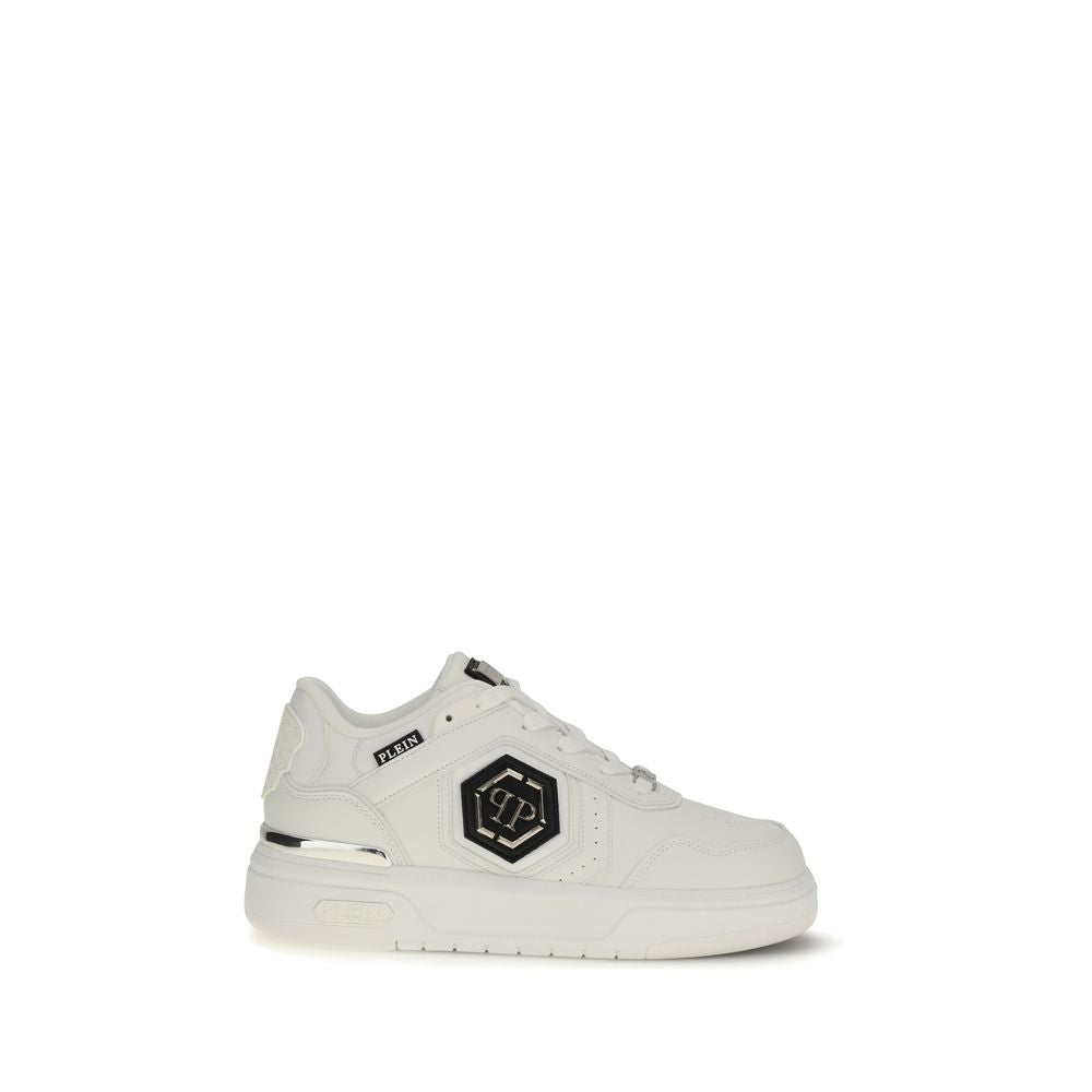Philipp Plein Zapatillas Deportivas Blancas Piel Bos Taurus