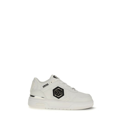 Philipp Plein Zapatillas Deportivas Blancas Piel Bos Taurus