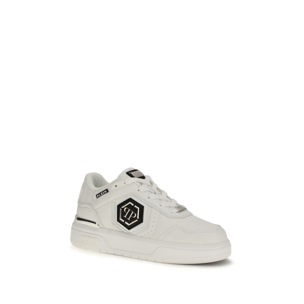 Philipp Plein Zapatillas Deportivas Blancas Piel Bos Taurus