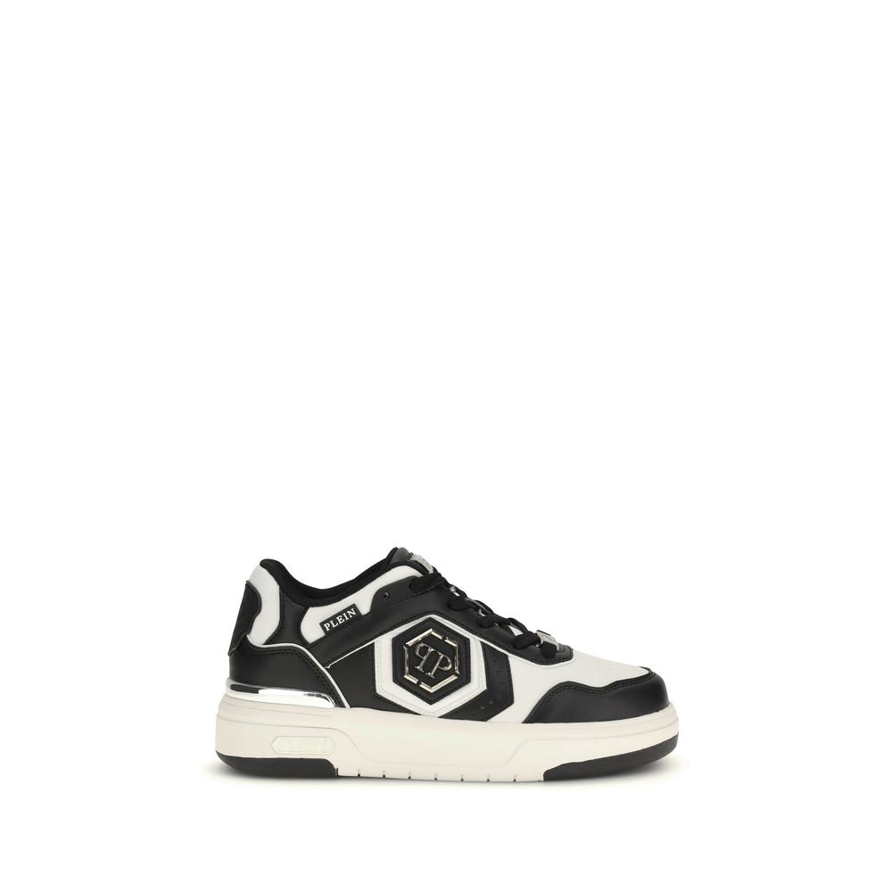 Zapatillas deportivas Philipp Plein de piel de becerro negra Bos Taurus
