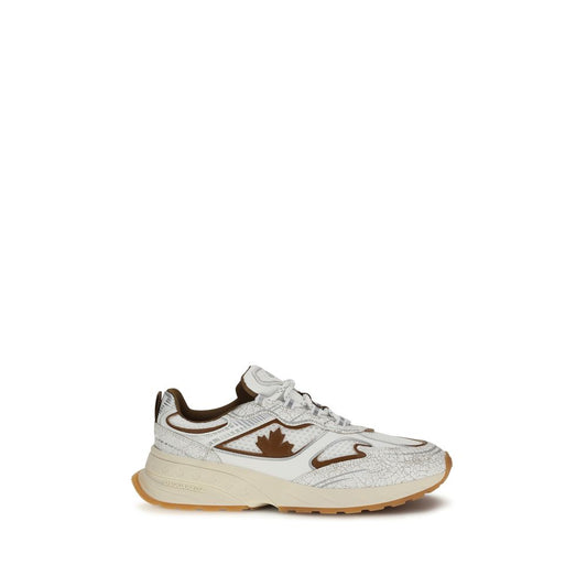 Zapatillas deportivas Dsquared² de piel de becerro blanca Bos Taurus