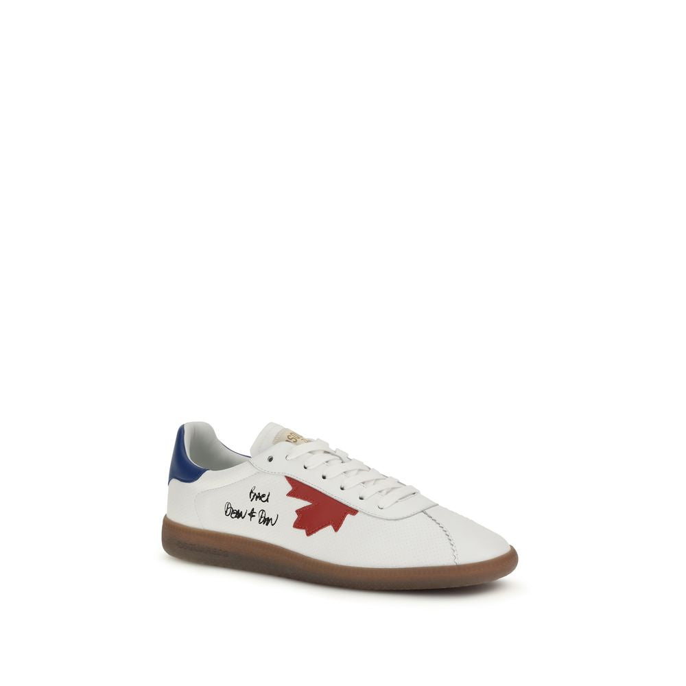 Zapatillas deportivas gruesas Dsquared² de piel de becerro blanca Bos Taurus