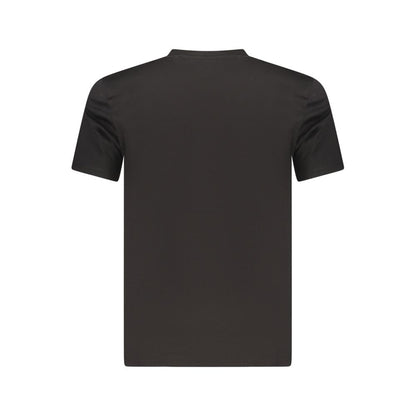 Camiseta de hombre Guess Jeans de algodón orgánico negra