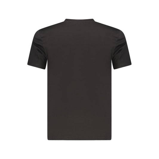 Camiseta de hombre Guess Jeans de algodón orgánico negra