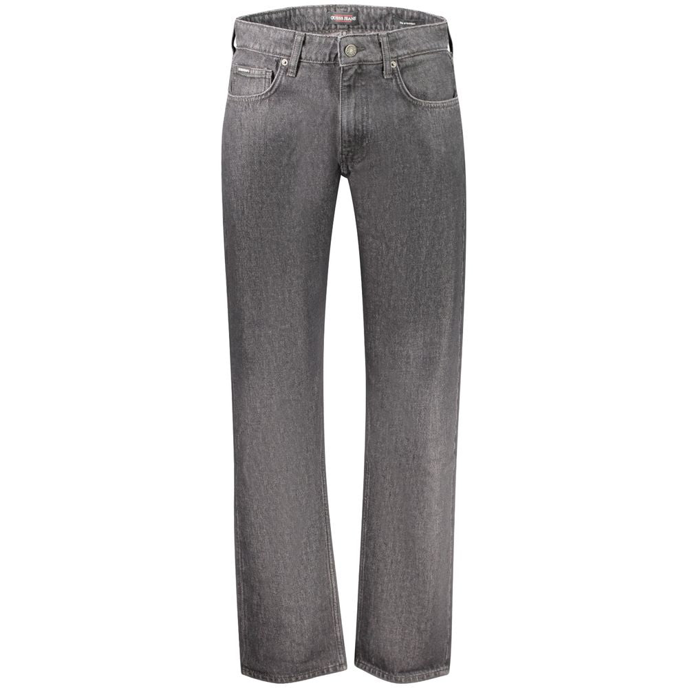 Guess Jeans Nero Vaqueros de algodón para hombre