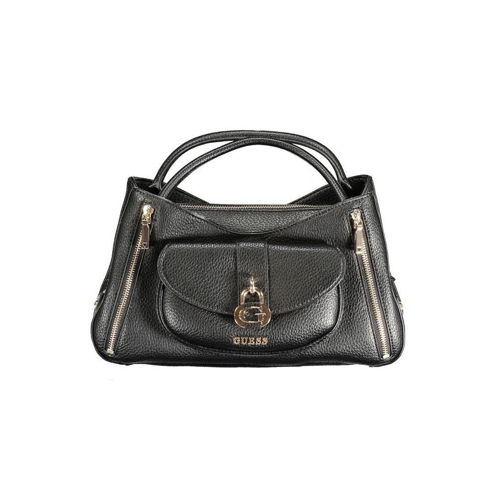 Sac à main Guess Jeans noir en polyuréthane pour femme