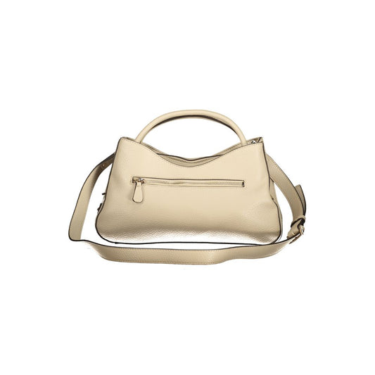 Sac à main Guess en polyuréthane beige pour femme