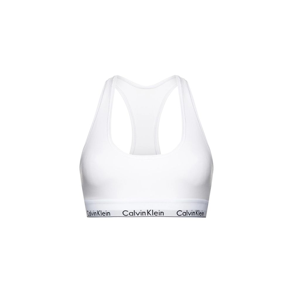 Sujetador Calvin Klein de algodón blanco