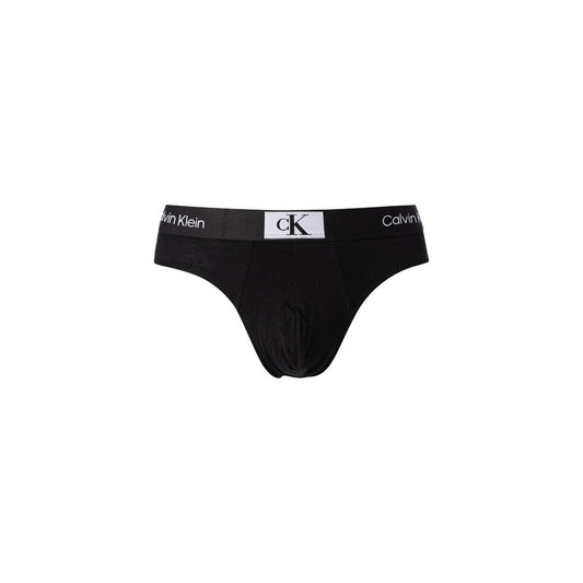Calvin Klein Calzoncillos De Algodón Negro Ajuste Preciso