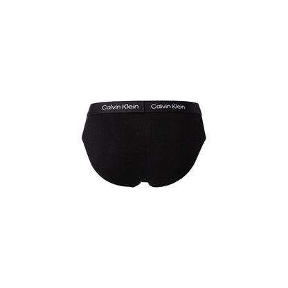 Calvin Klein Black Cotton Underwear Precise Fit