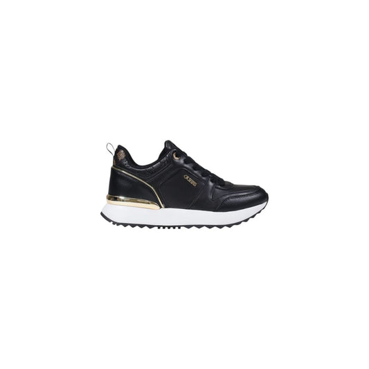 Zapatillas bajas de polietileno negras Guess