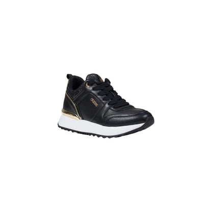 Zapatillas bajas de polietileno negras Guess