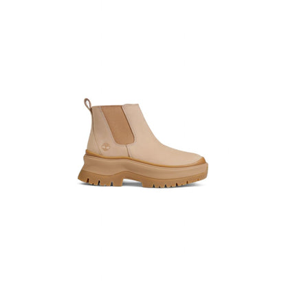 Timberland Beige Suede Ankle Boots with a Firm, Comfortable Sole