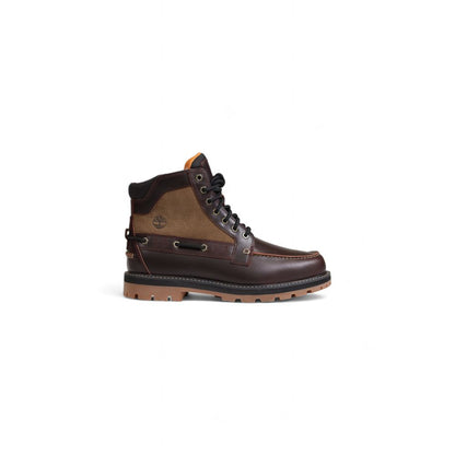 Botas con cordones de tela marrón de base biológica Timberland