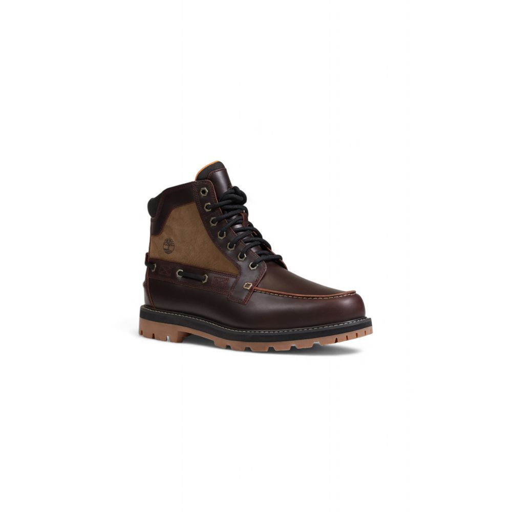 Botas con cordones de tela marrón de base biológica Timberland