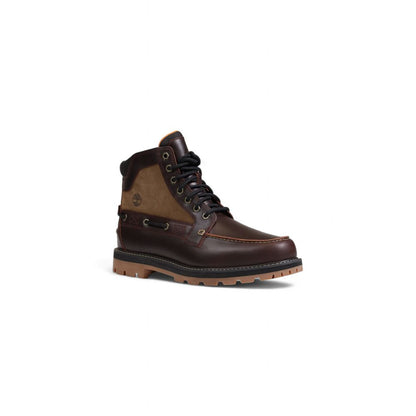 Botas con cordones de tela marrón de base biológica Timberland