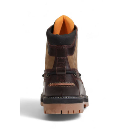 Botas con cordones de tela marrón de base biológica Timberland