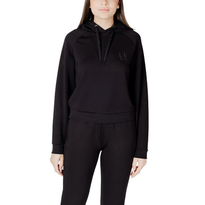 Sudadera Armani Exchange Negra Con Capucha De Viscosa