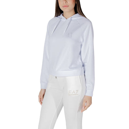 Sudadera Con Capucha De Viscosa Blanca Armani Exchange